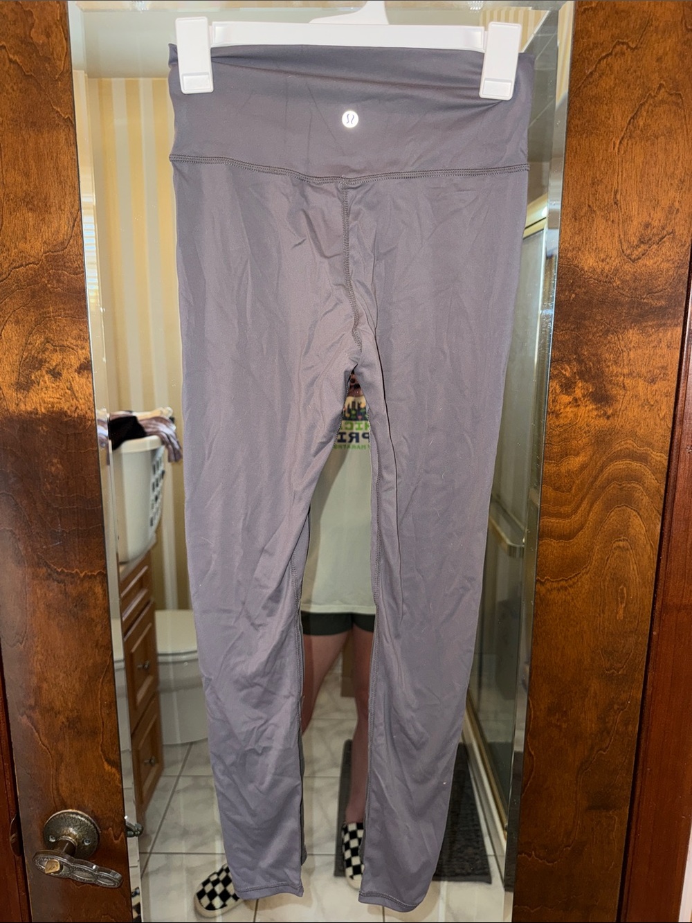 lululemon Purple-Gray Performance Leggings